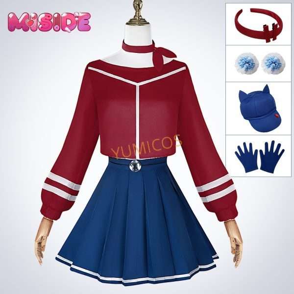 Front view of MiSide Cosplay Costume