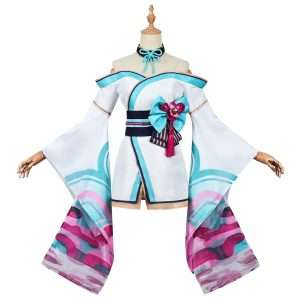 Spirit Blossom Ahri cosplay costume from League of Legends – front view