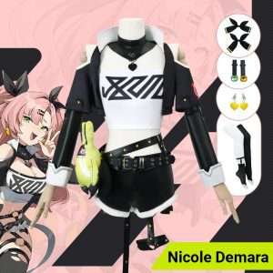 Nicola Demara Cosplay Costume Front View from Zenless Zone Zero
