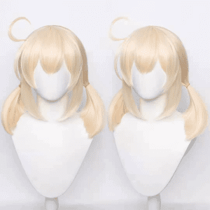 Klee Cosplay Wig – Long Red Wig for Genshin Impact Cosplay