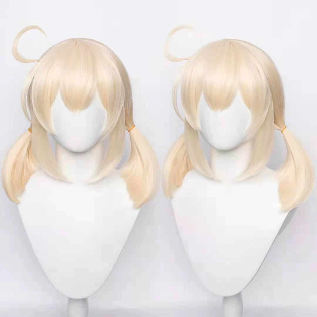 Klee Cosplay Wig – Long Red Wig for Genshin Impact Cosplay