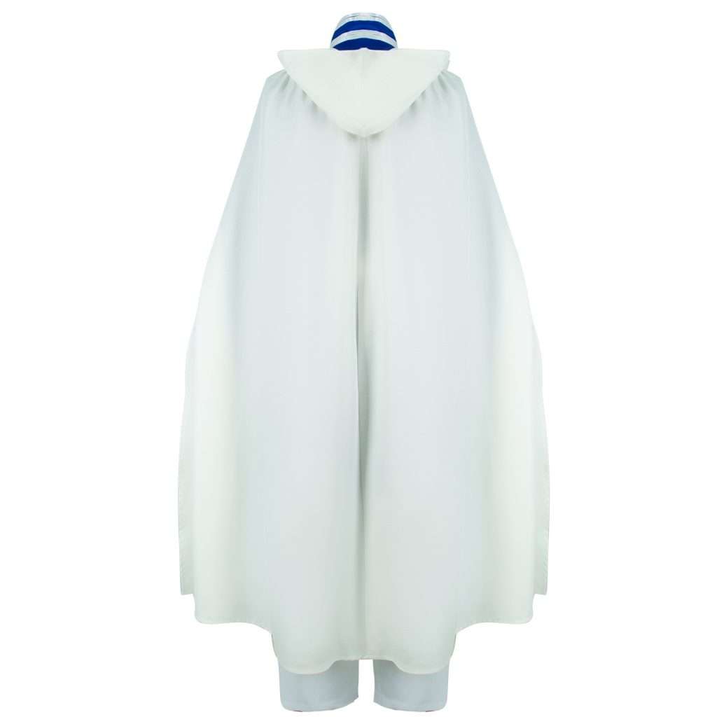 Himmel cosplay costume back view – Frieren anime character outfit