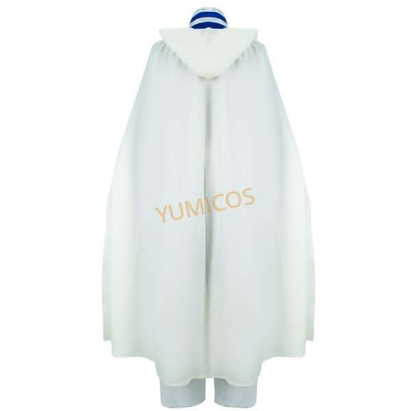 Himmel cosplay costume back view – Frieren anime character outfit