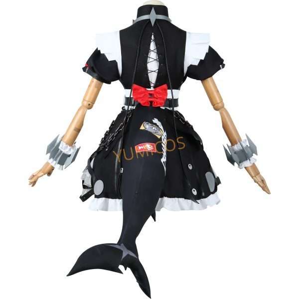 Ellen Joe Cosplay Costume Back View - Zenless Zone Zero