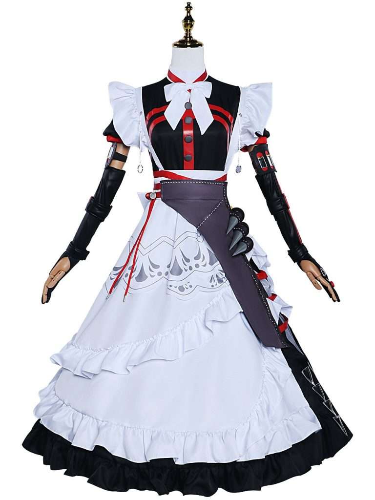 Alexandrina Sebastiane Cosplay Costume Front View from Zenless Zone Zero
