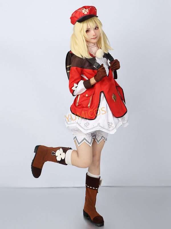 Klee Cosplay Costume from Genshin Impact – Front View
