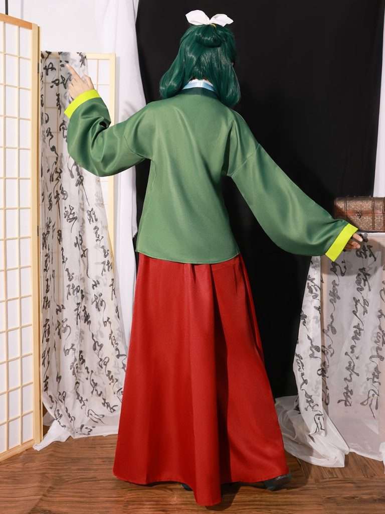 Back view of Maomao Cosplay Costume