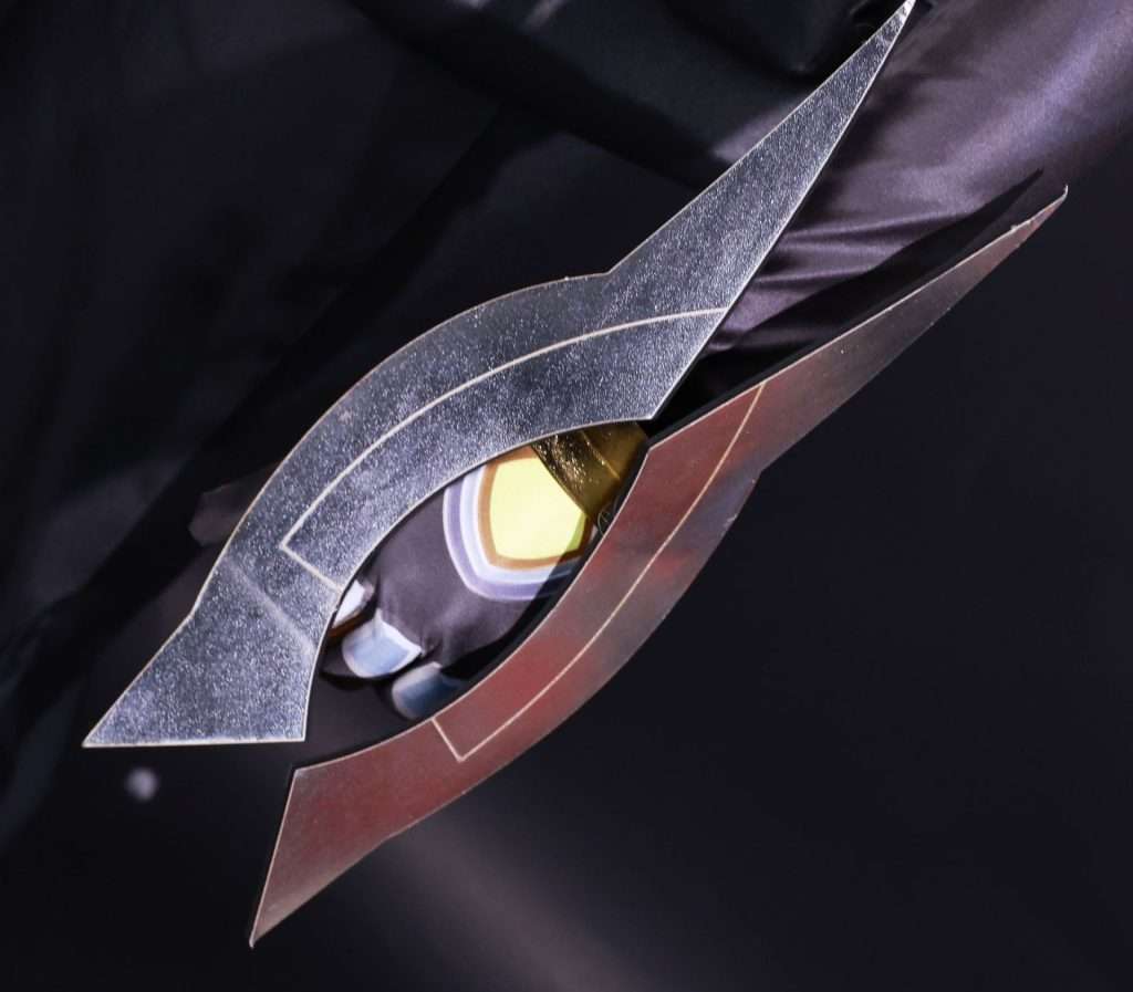 Heartsteel Ezreal cosplay costume from League of Legends – front view 