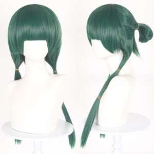 Maomao Cosplay Wig – Front view of the wig