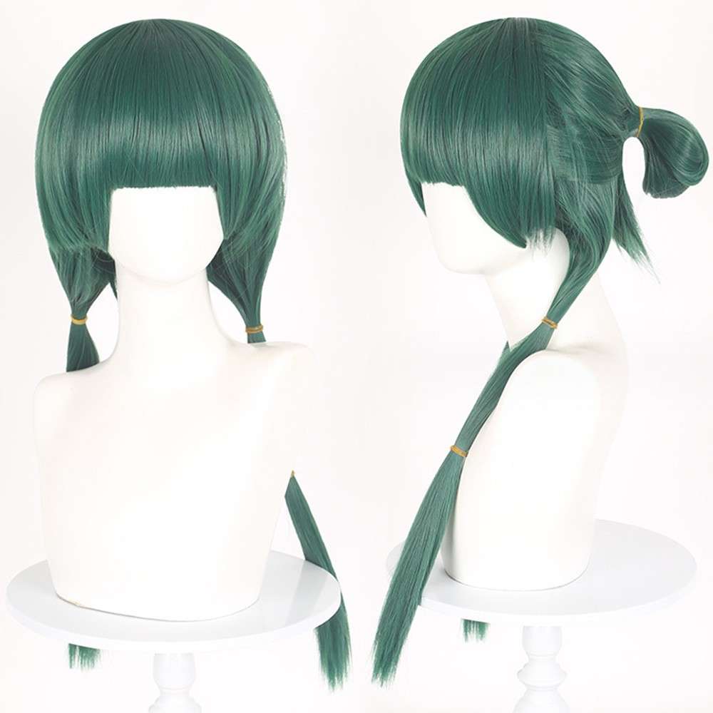 Maomao Cosplay Wig – Front view of the wig