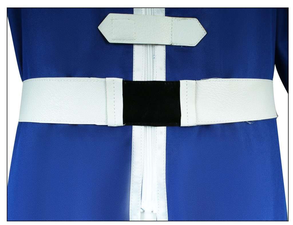 Close-up detail of Himmel cosplay costume – Frieren: Beyond Journey’s End