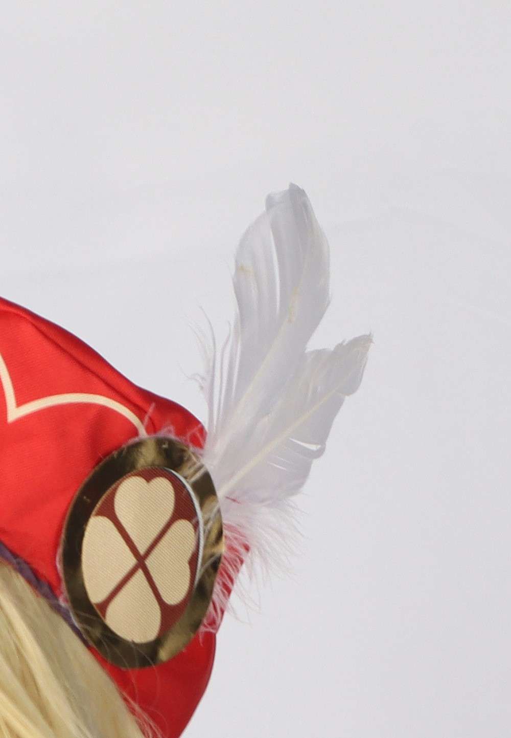 Detailed embroidery and fabrics of Klee Cosplay Costume 