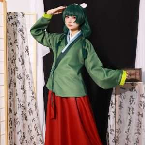 Front view of Maomao Cosplay Costume
