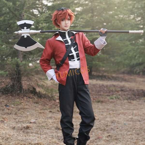 Stark Cosplay Costume - Front view, perfectly recreating the anime character