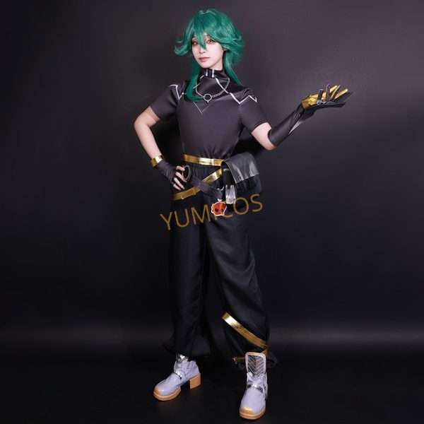 Heartsteel Ezreal cosplay costume from League of Legends – front view
