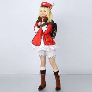 Klee Cosplay Costume from Genshin Impact – Front View