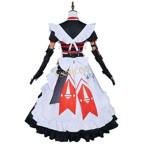Alexandrina Sebastiane Cosplay Costume Back View from Zenless Zone Zero