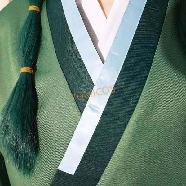 Close-up details of Maomao Cosplay Costume