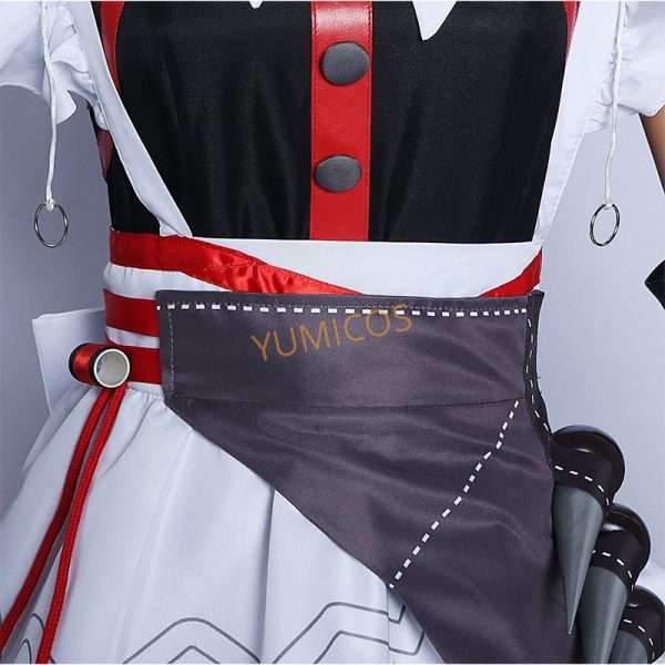 Alexandrina Sebastiane Cosplay Costume Detail View from Zenless Zone Zero