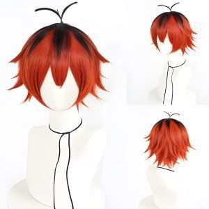 Stark cosplay wig front view - high-quality, authentic hair design.