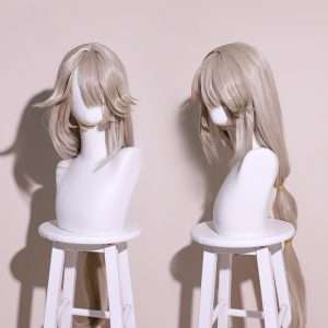 Alexandrina Sebastiane Cosplay Wig Front View from Zenless Zone Zero