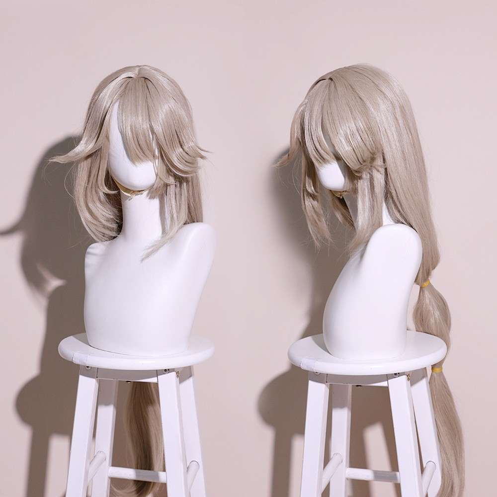 Alexandrina Sebastiane Cosplay Wig Front View from Zenless Zone Zero