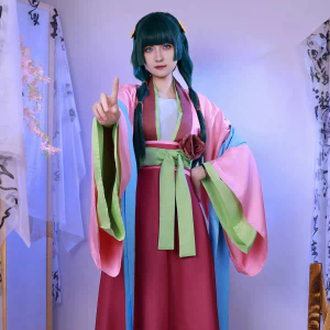 Maomao The Apothecary Diaries cosplay traditional attire – front view