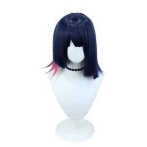 Front view of Ellen Joe cosplay wig, showcasing the natural look