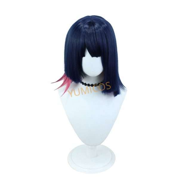 Front view of Ellen Joe cosplay wig, showcasing the natural look