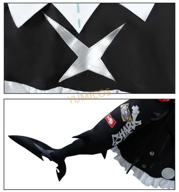 Ellen Joe Cosplay Costume Detail - Zenless Zone Zero