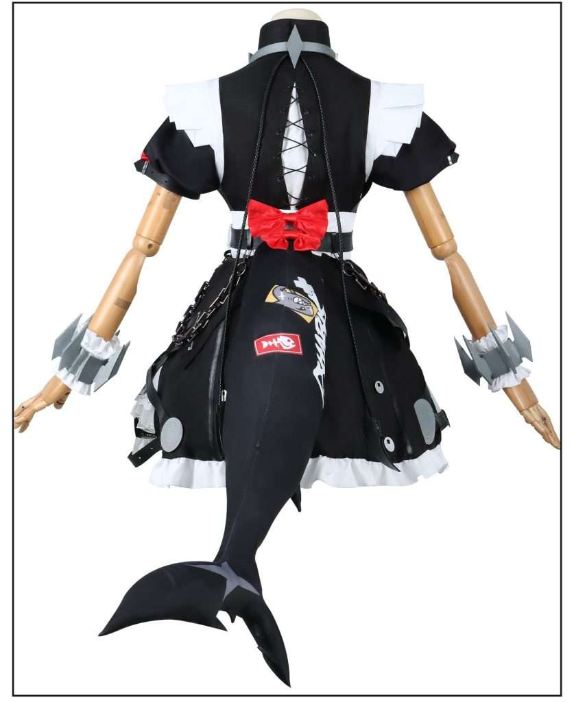 Ellen Joe Cosplay Costume Back View - Zenless Zone Zero