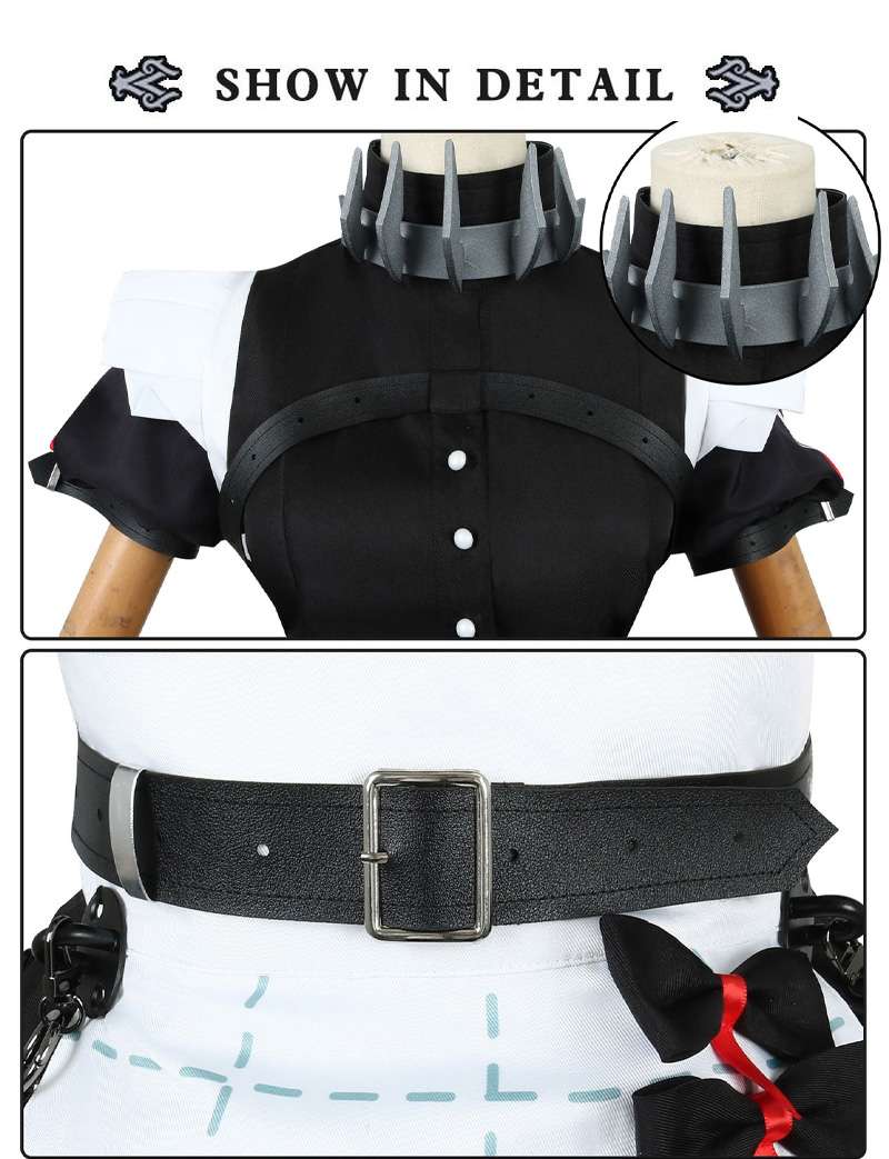 Ellen Joe Cosplay Costume Detail - Zenless Zone Zero