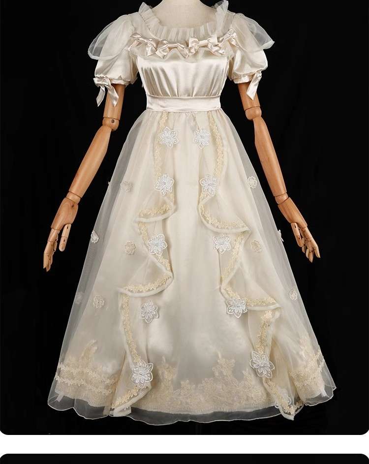 Identity V Little Girl Eurydice Cosplay Costume Front View