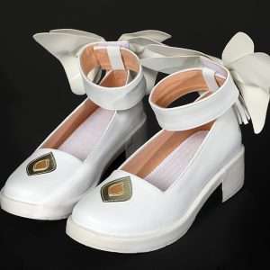 Front view of Gwen Cosplay Shoes from League of Legends