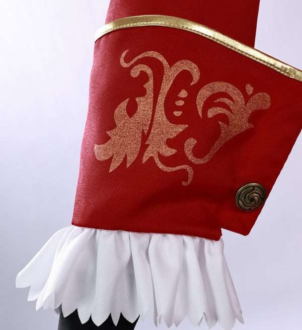 Red Mage Cosplay Costume Detail View – Final Fantasy XIV