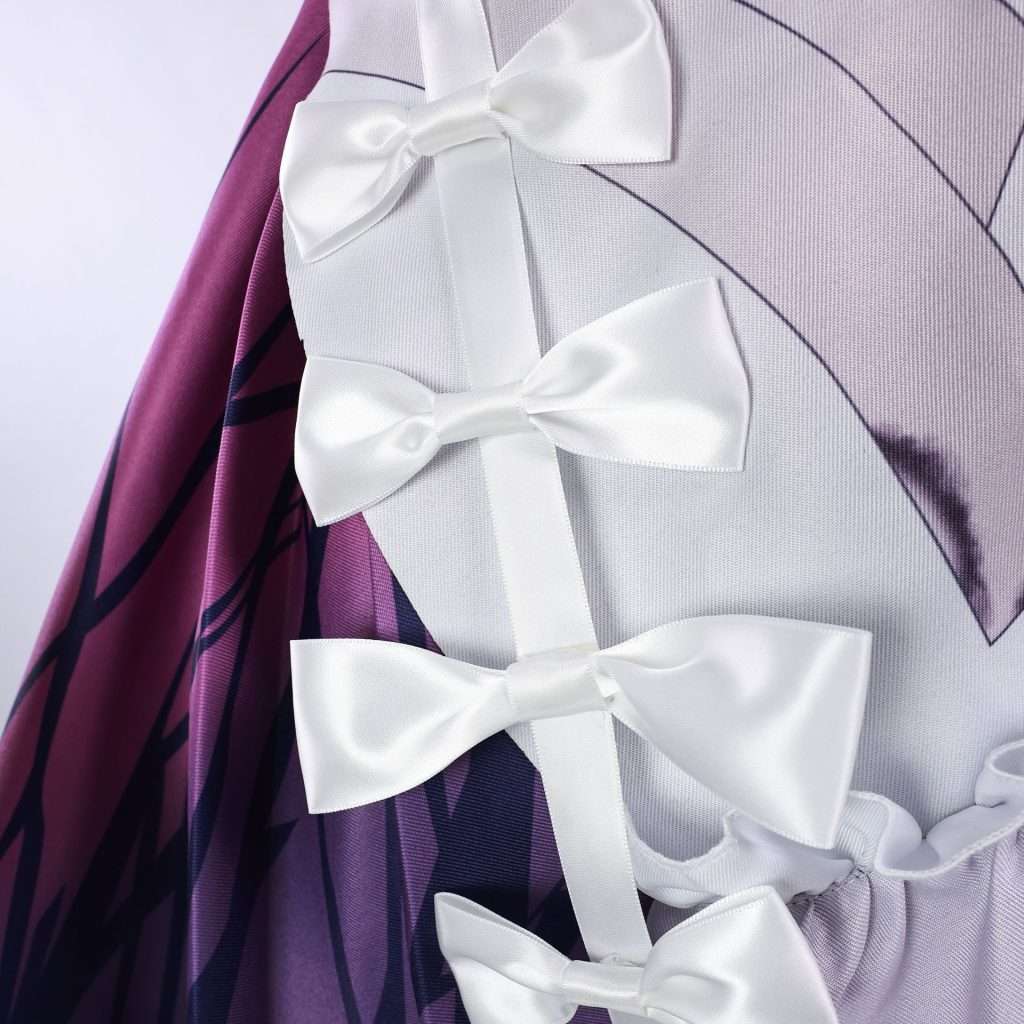 Honkai Star Rail Castorice Castorice Cosplay jelmez Close-Up részletek - Kiváló minőségű kézműves munka