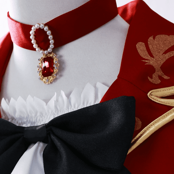 Red Mage Cosplay Costume Detail View – Final Fantasy XIV
