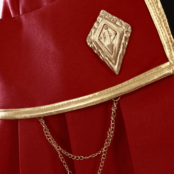 Red Mage Cosplay Costume Detail View – Final Fantasy XIV
