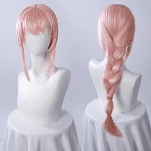 Tsukishiro Yanagi Z Cosplay Wig Front View – Zenless Zone Zero