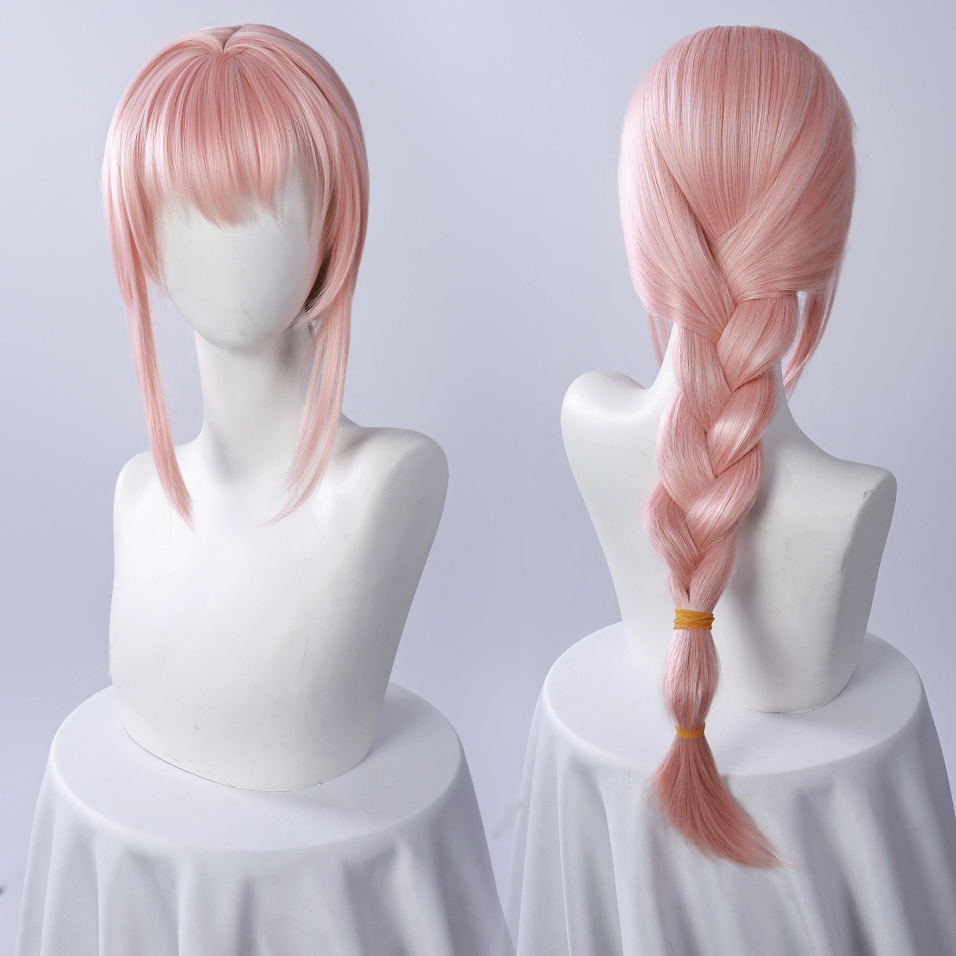 Tsukishiro Yanagi Z Cosplay Wig Front View – Zenless Zone Zero