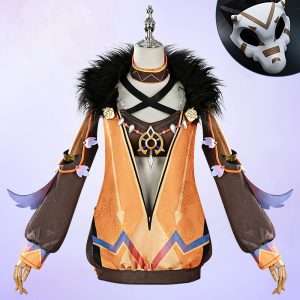 Iansan Cosplay Costume Front View – Genshin Impact