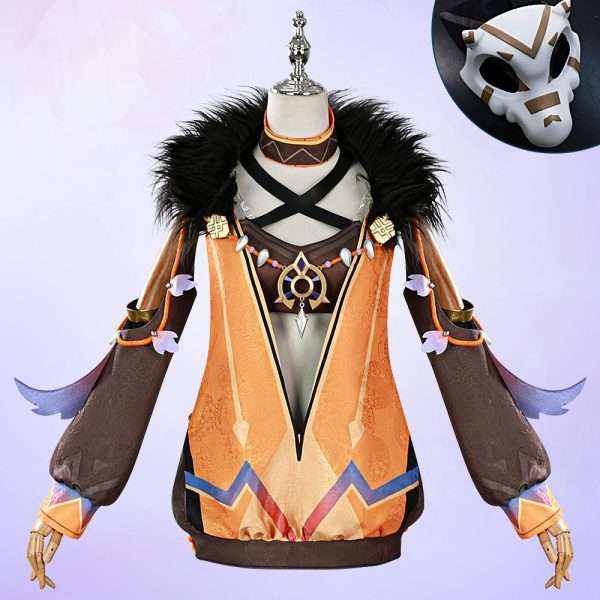 Iansan Cosplay Costume Front View – Genshin Impact