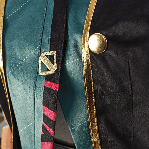 League of Legends Arcane Season 2 Jinx Cosplay Costume Detail View
