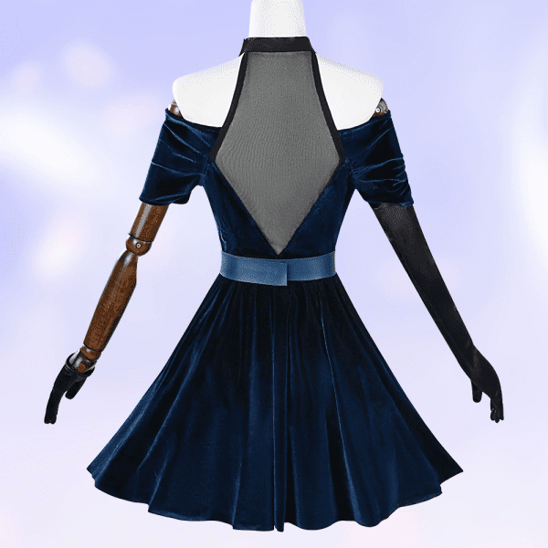 YumiCos Mizii Cosplay Costume Back View - Detailed Design