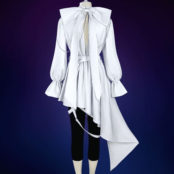 YumiCos Lukaa Cosplay Costume Vista traseira - Desenho detalhado