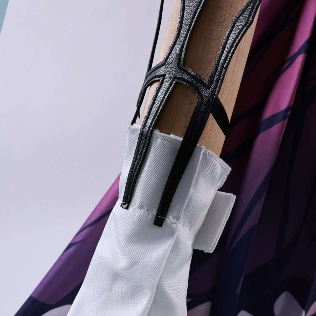 Honkai Star Rail Castorice Castorice Cosplay jelmez Close-Up részletek - Kiváló minőségű kézműves munka