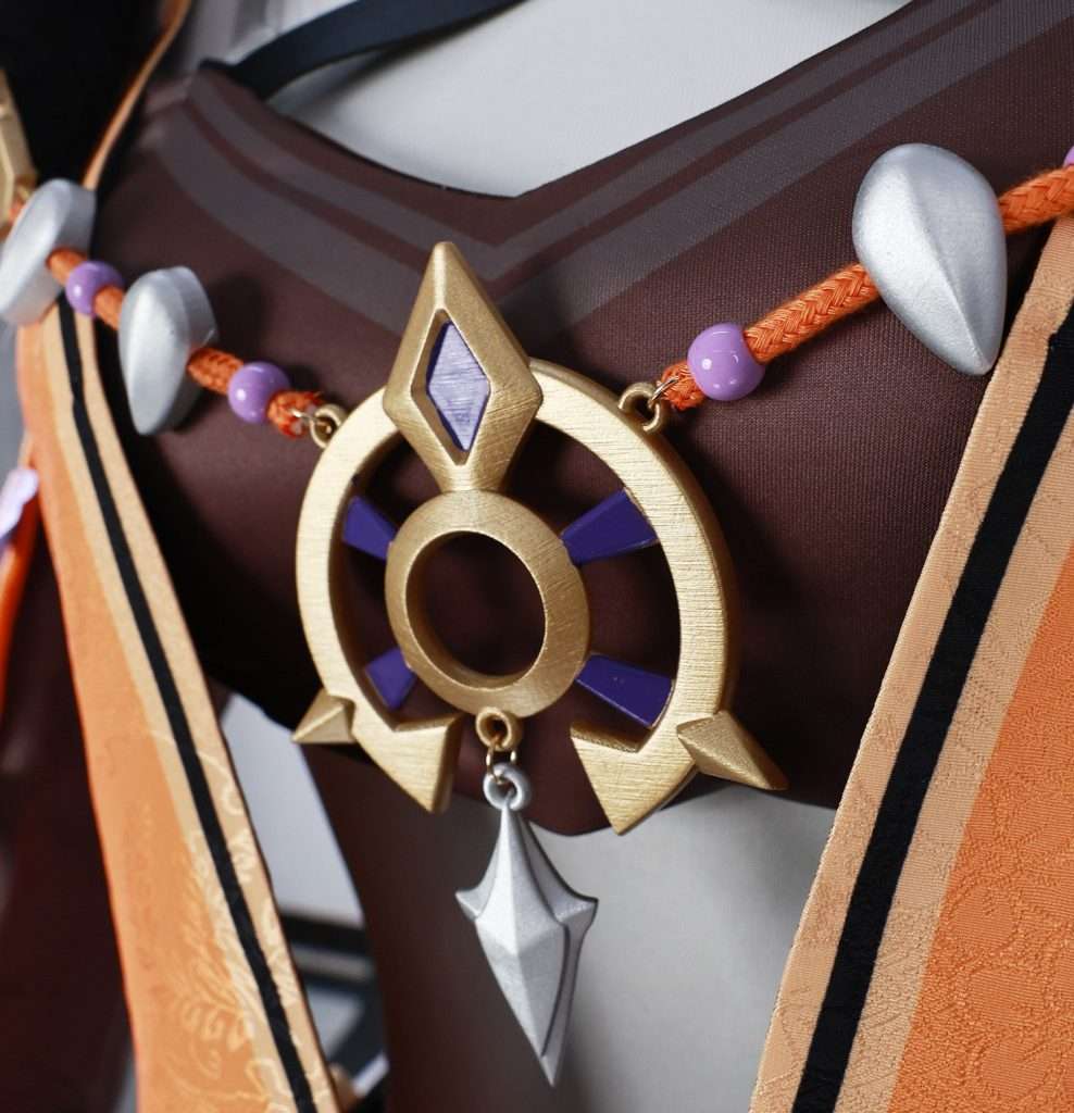 Iansan 角色扮演服装细节视图 – Genshin Impact