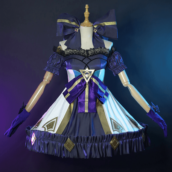 Front view of Gwen Cosplay Costume from League of Legends
