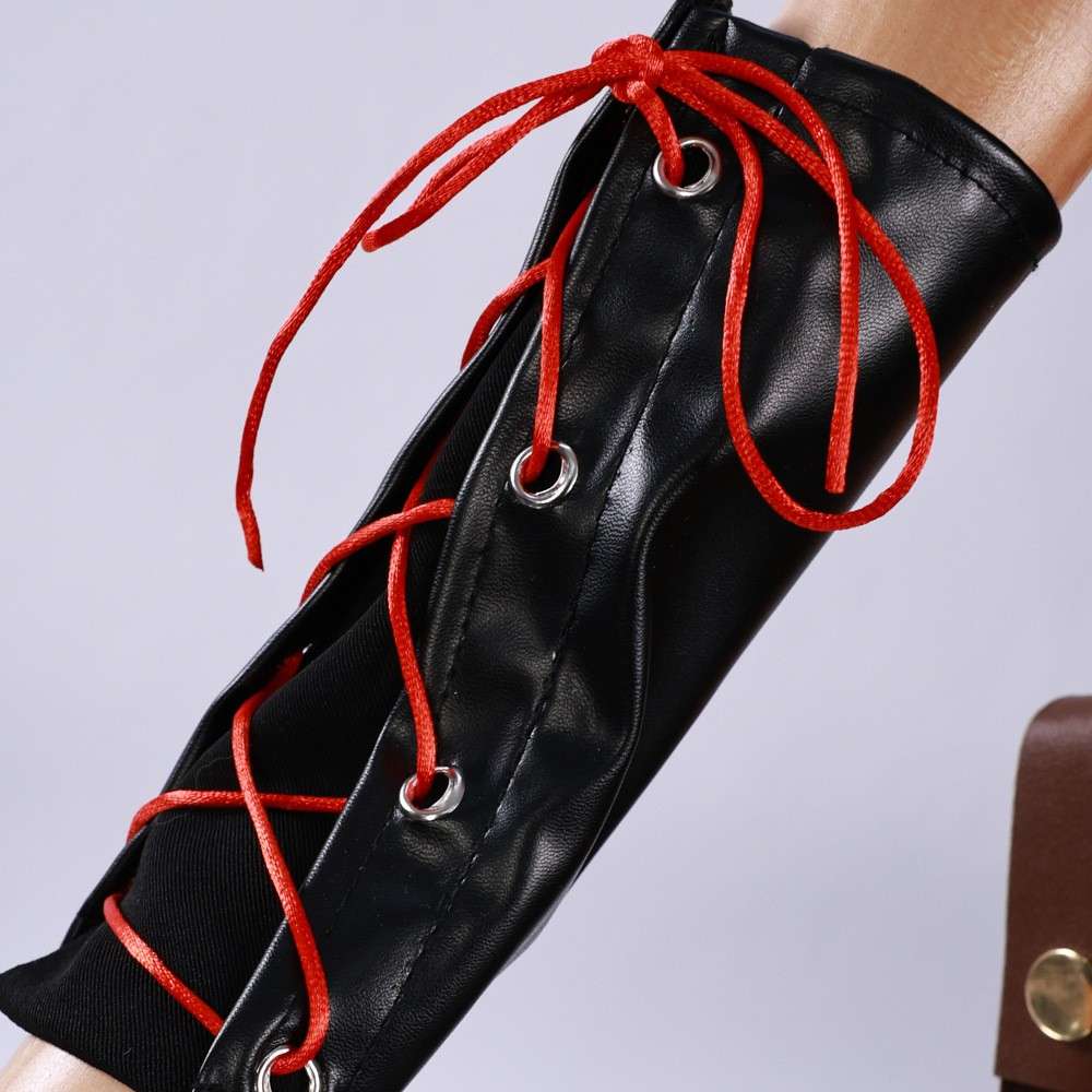 League of Legends Arcane Season 2 Jinx Cosplay Costume Detail View