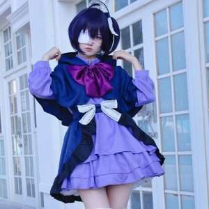 Front view of Takanashi Rikka Cosplay Costume from Love, Chunibyo & Other Delusions